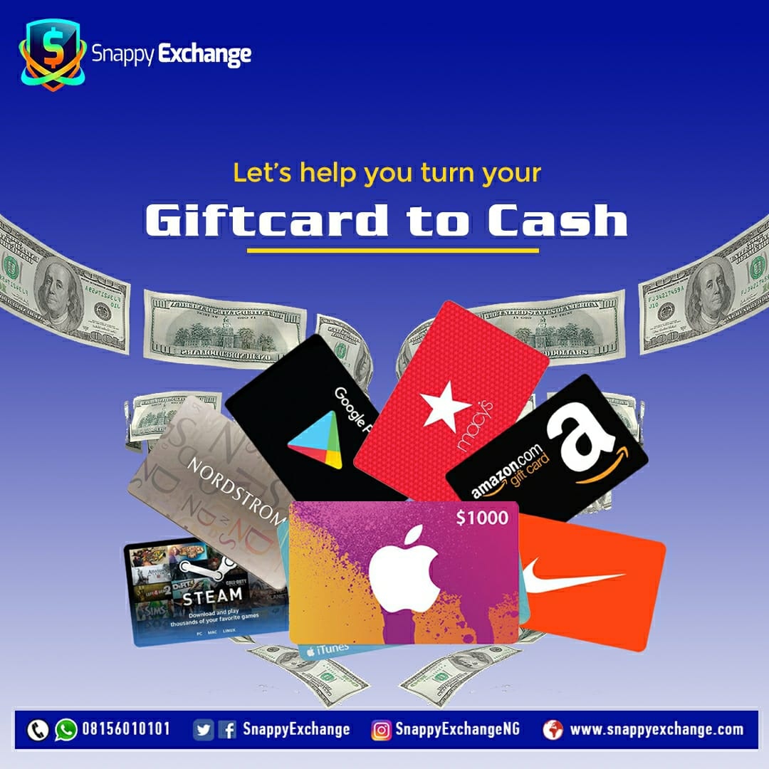 sell your gift cards in Nigeria