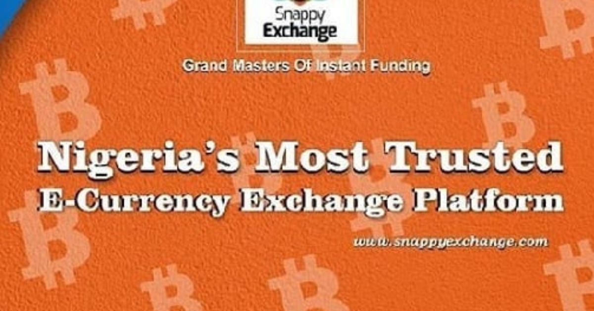 Snappy Exchange- A Plug For Cryptocurrency and Gift Card Trading.