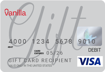 vanilla gift card