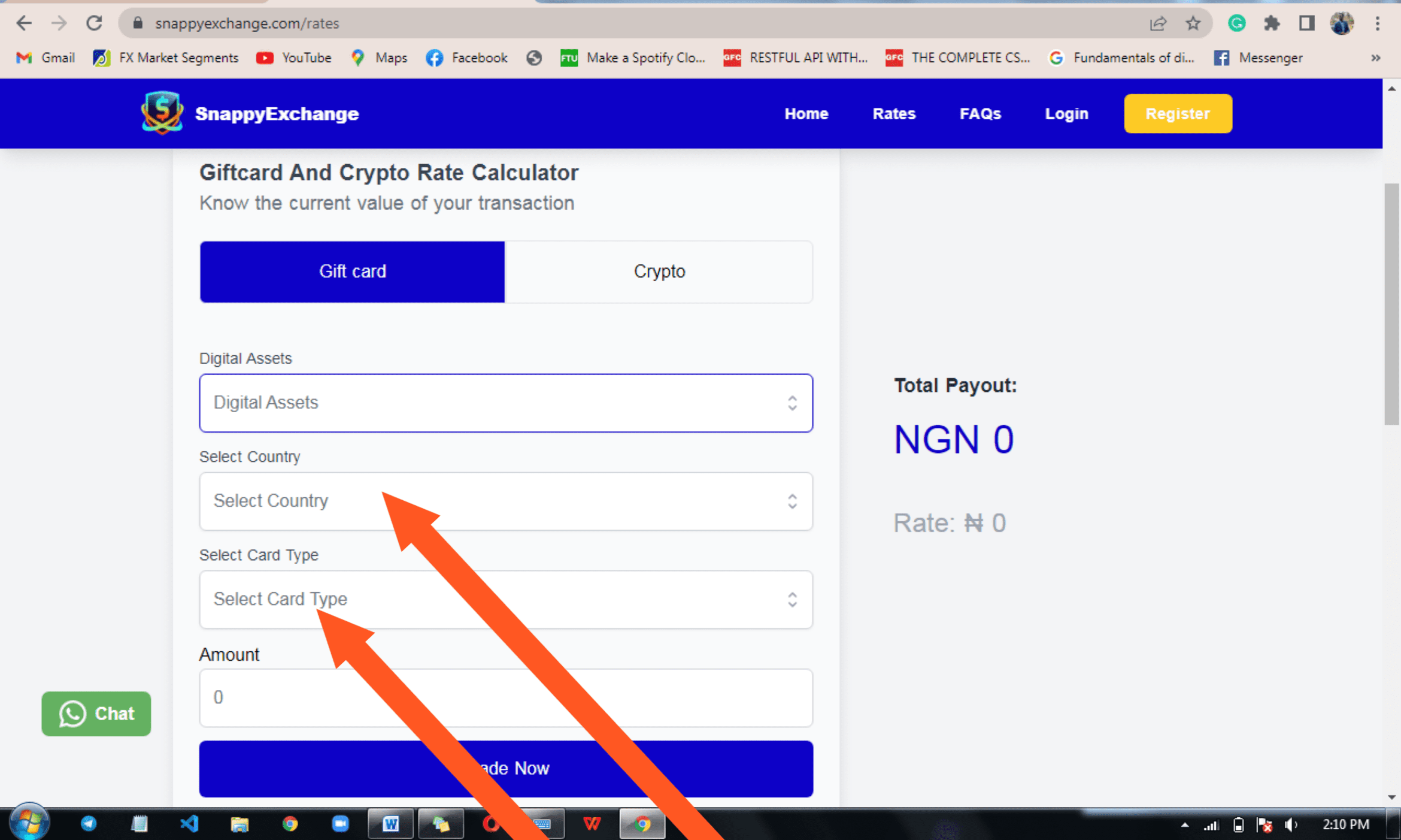 SnappyExchange rate calculator 