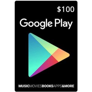 Google play gift Cards 