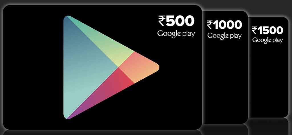 does india have gift card? - Indian Google Play gift card