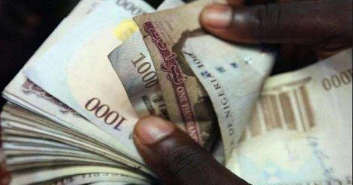 one thousand naira notes
