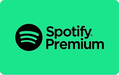 spotify premium gift card