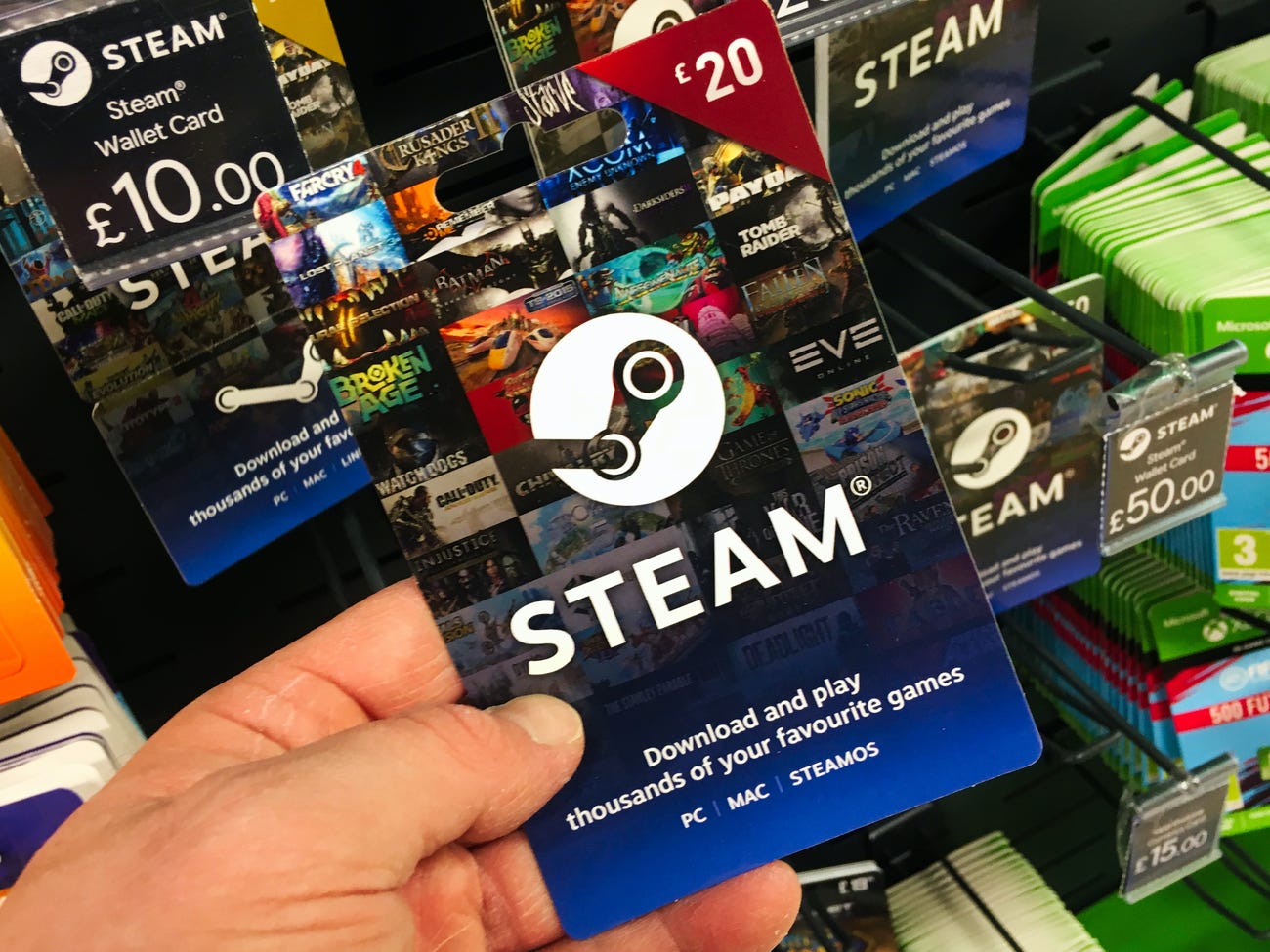 Steam Card €100