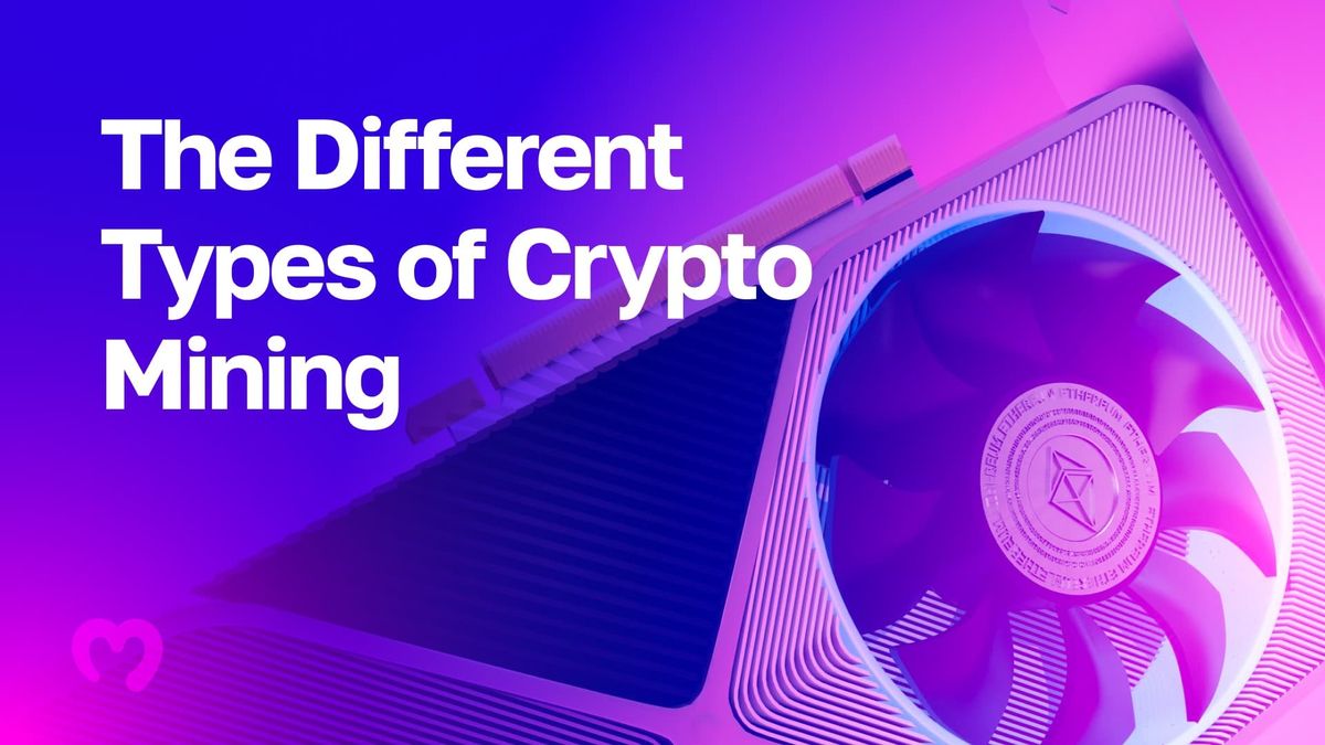 different kinds of crypto mining