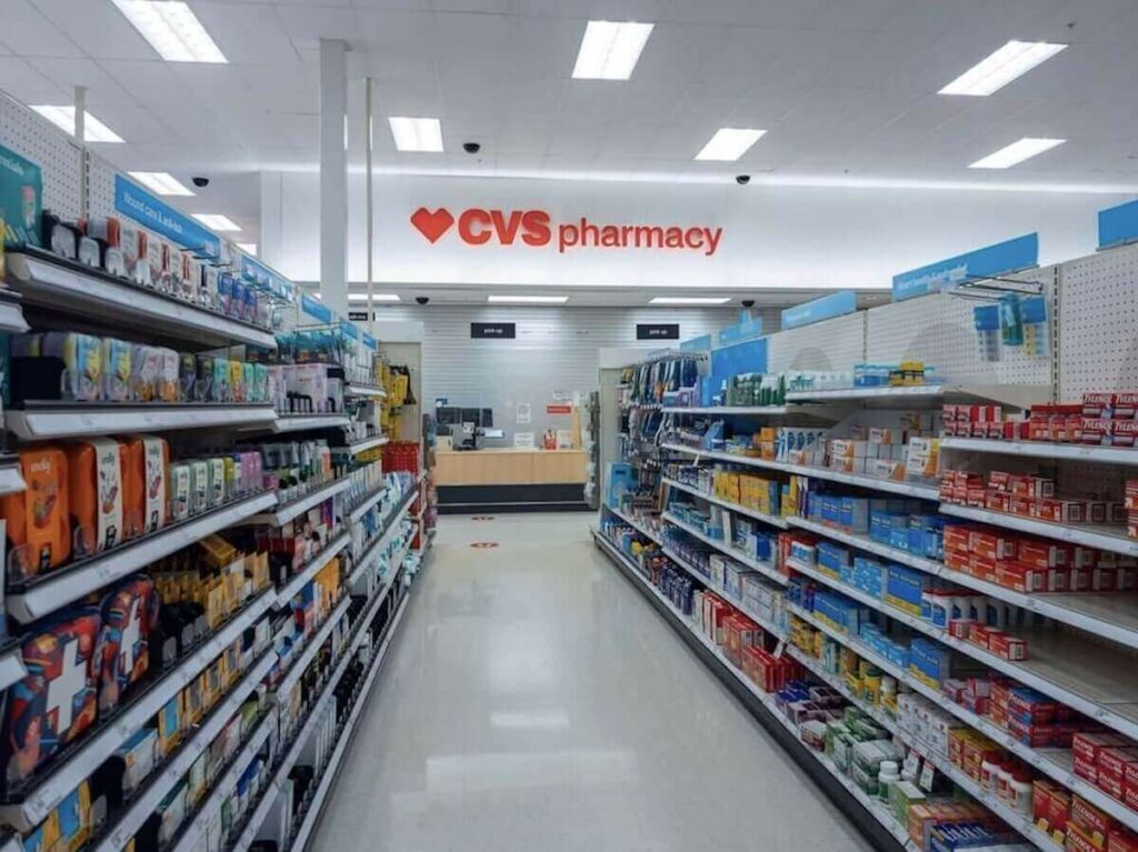 image of a CVS pharmacy in the United States