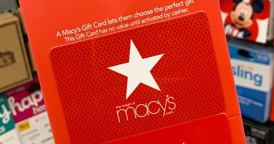 why is my macy's gift card invalid