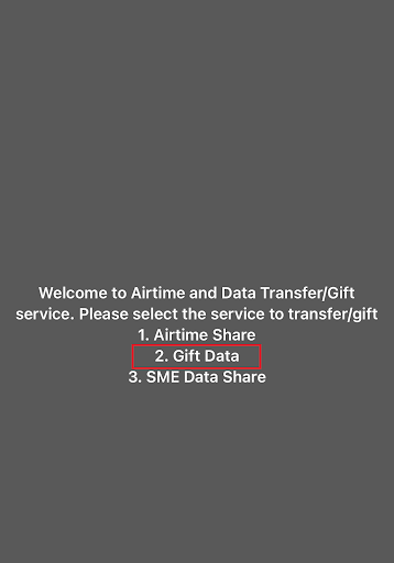 how to share data on mtn