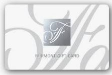 fairmont hotel gift card