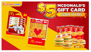 mcdonalds gift card