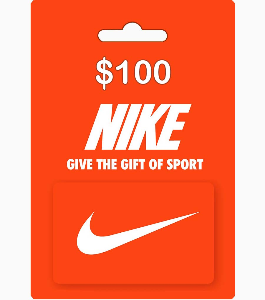 how much is nike gift card $100 to naira