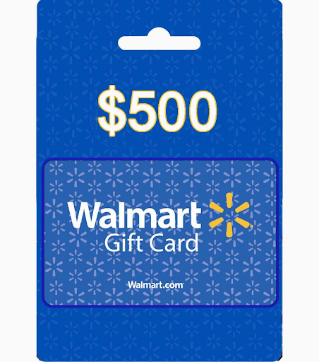 $500 walmart gift card