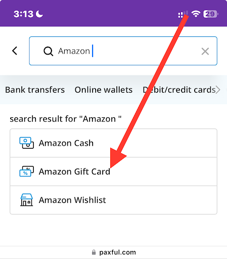 how to trade amazon gift card on paxful