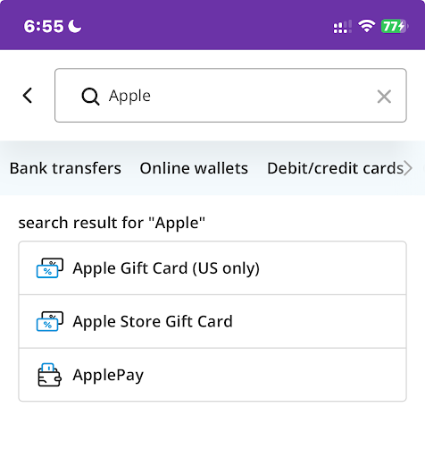 how to redeem apple card in nigeria