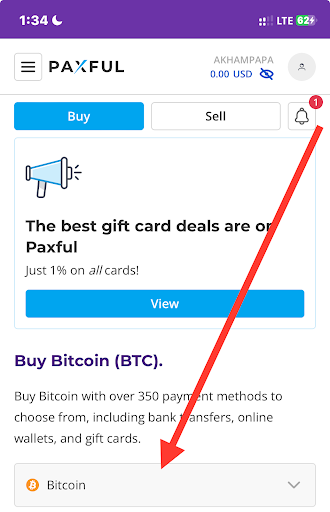 how to sell apple gift card on paxful