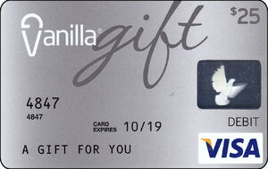 vanilla gift card