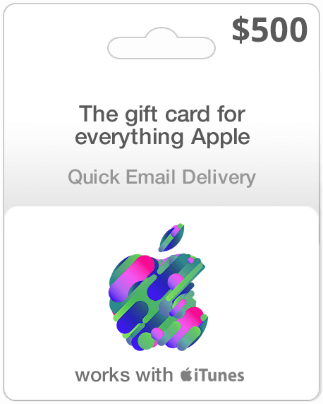 how much is $500 apple gift card to naira