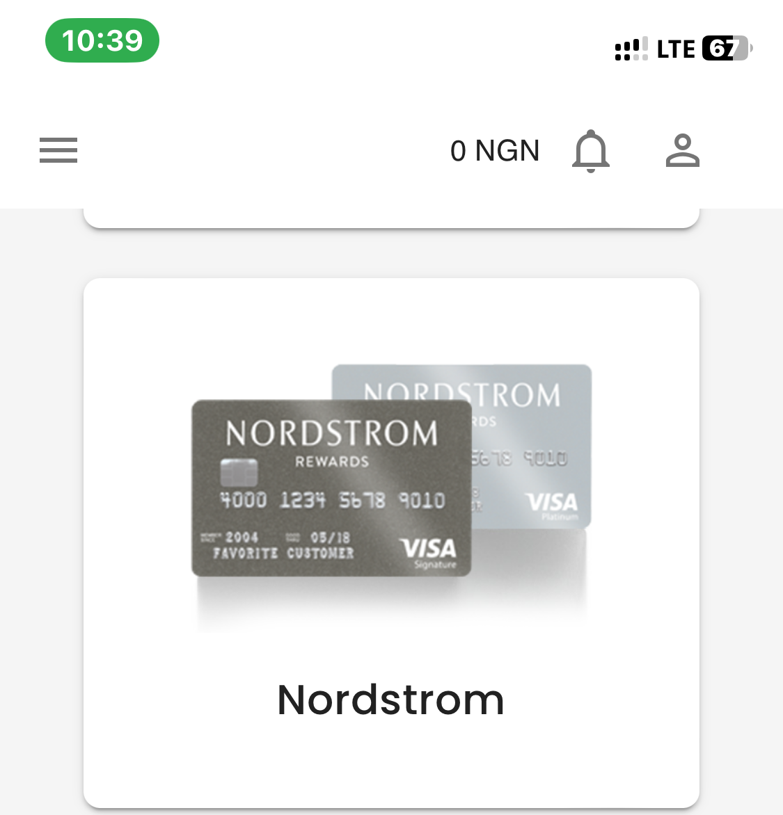 how much is $100 nordstrom gift card to naira