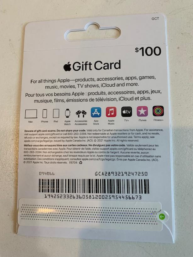 how much is apple gift card $100 to naira