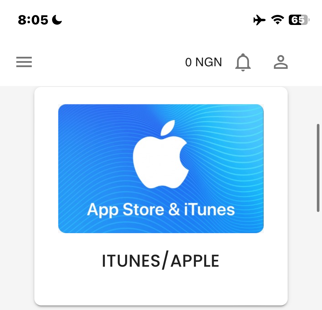 how much is $50 itunes gift card to naira