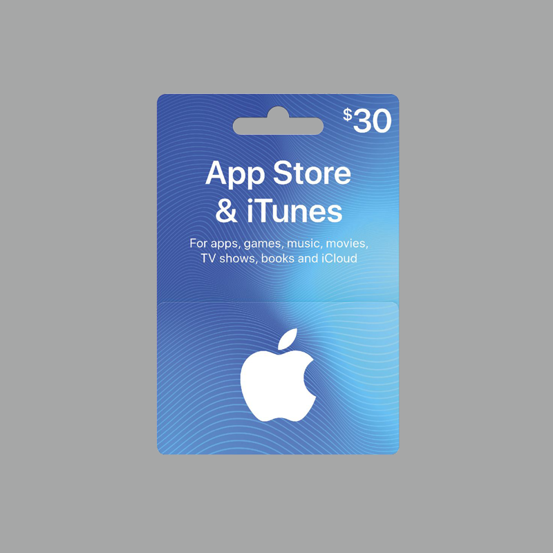 how much is $30 apple gift card