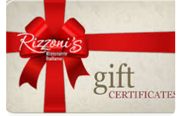 rizzoni's gift card